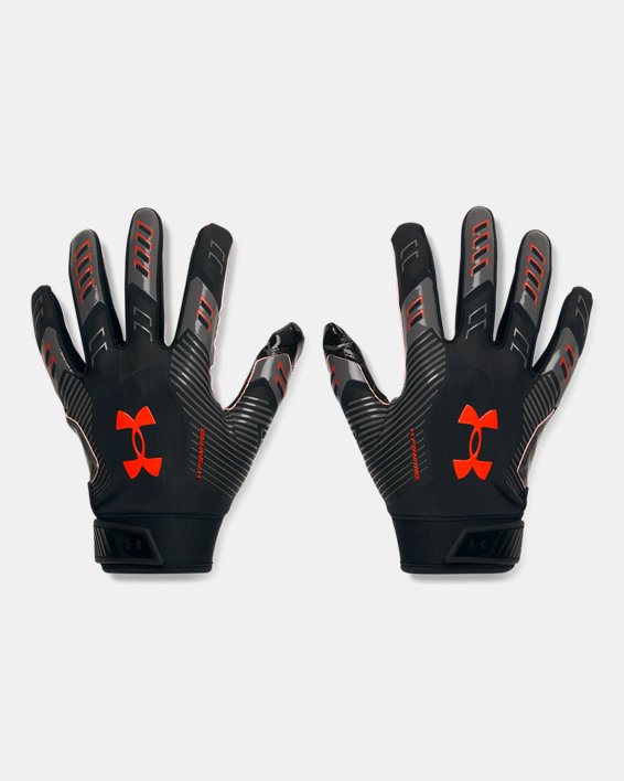 Men's UA F9 Nitro LE Football Gloves, Black, pdpMainDesktop image number 0